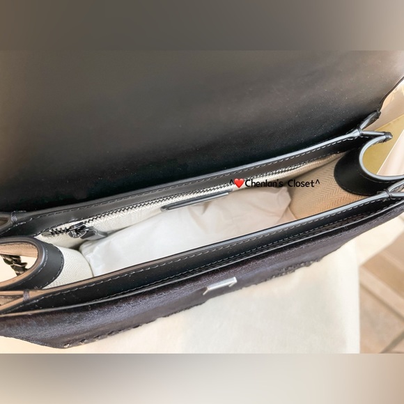 🔥NeW! Tory Burch Britten Embellished Adjustable Shoulder Bag - Picture 9 of 14